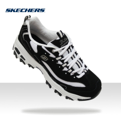 Skechers斯凯奇明星同款潮鞋 D’lites男女鞋黑白熊猫款99999720