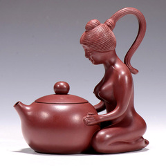助理工艺美术师王红娟名家正品紫砂壶茶壶茶具清水泥居家日用