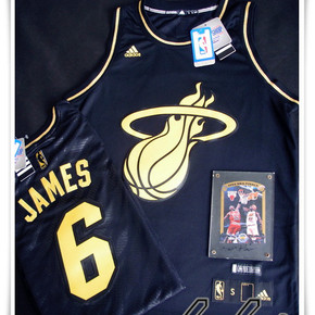 miami heat lebron king james 詹姆斯热火绰号版r30青少年sw球衣