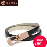 Honggu Hong Gu counters authentic 2015 new European fashion Joker leather pin women's belts 3489