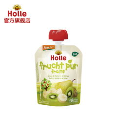 Holle 梨&香蕉&猕猴桃水果泥90g*1袋