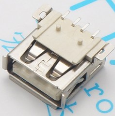 A型贴片 USB A母贴片 4P贴片 电源插口 USB插座 USB插口