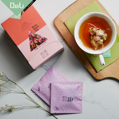 chali花茶组合茶包玫瑰花茶茶叶花草茶袋泡茶花茶包玫瑰红茶12袋