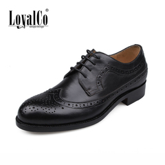 LoyalCo高端固特异手工皮鞋 定制商务休闲低帮男鞋限量购