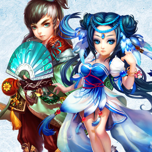 动漫 神雕侠侣 中国风 游戏原画 cg设定 q版 原画资料 资料 图集