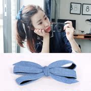 Know Connie hair accessories Korean cute fabric by the butterfly first clip Duckbill clip Clip clip Clip hairpin girls hair clips