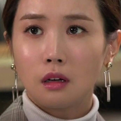 韩剧善良魔女传李多海同款耳环韩国气质长款方形拼接吊坠耳钉耳饰