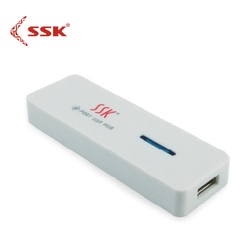 SSK飚王 闪灵SHU006 USB2.0 HUB 一拖四分集线器 创意高速4口扩展