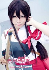 cosplay假发 九楼抚子 春日珠纪 铃原樱 J山文乃 博丽灵梦 赤城