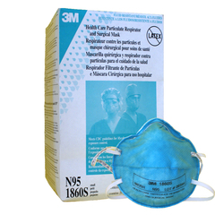 3M 1860S小脸款防护口罩 N95级防护 防尘防PM2.5