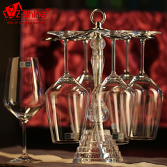 Z-SHINE水晶玻璃红酒杯杯架 葡萄酒杯高脚杯时尚创意欧式杯架套装