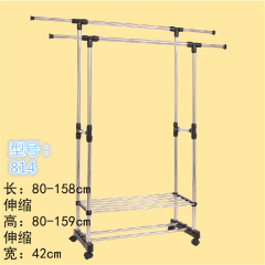 包邮 新款 晾衣架 双杆晾衣架 不锈钢晾衣架 升降晾衣架亏本厂家