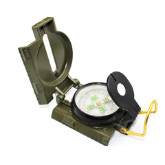 户外野营指南针 多功能便携式罗盘指北针 美式指南针 军迷装备