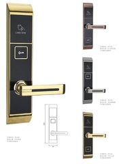酒店锁刷卡锁宾馆 感应锁不锈钢 亚克力材质的宾馆刷卡感应门锁