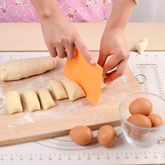 烘焙工具 三能塑料刮板 蛋糕奶油软质刮刀 硬质软质3片装SN4050