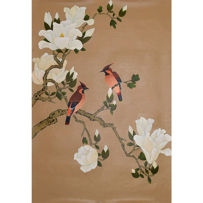 周光明 《双憩》 丙烯亚麻布画