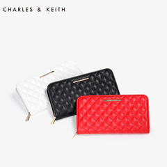 CHARLES&KEITH 短款钱包女 CK2-10680123 糖果色搭扣皮夹