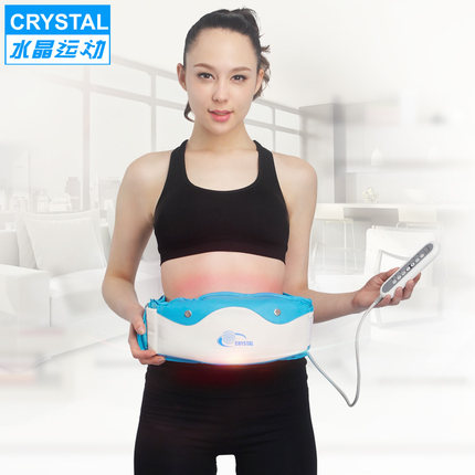 CRYSTAL甩脂機瘦身率直腰帶震動按摩瘦身瘦腿瘦腰按摩健身儀器 - 45480454916