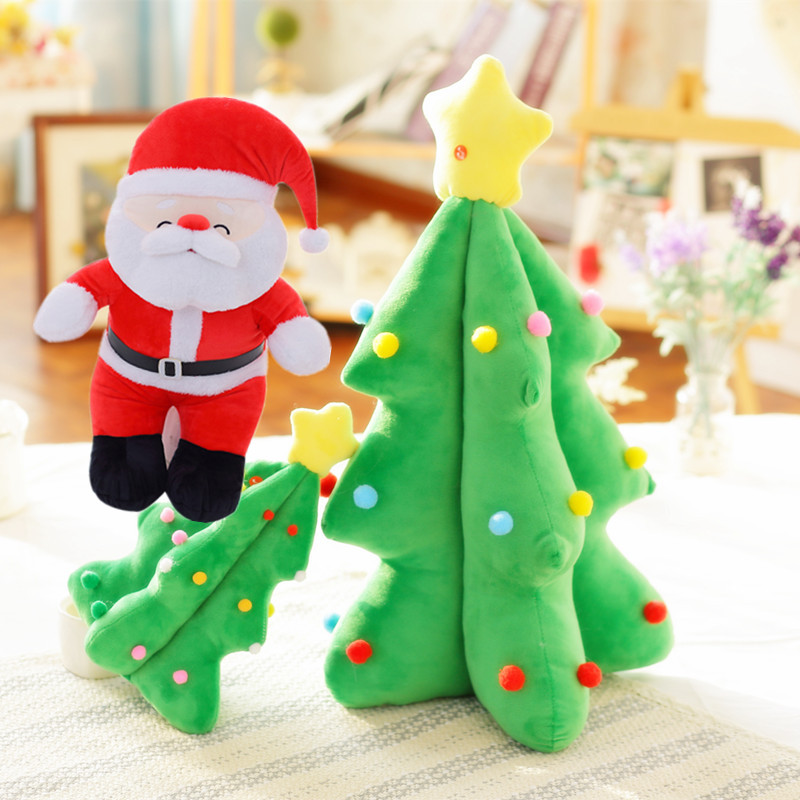 圣诞老人公仔毛绒玩具玩偶礼品装饰圣诞树节日圣诞节礼物儿童女生产品展示图4