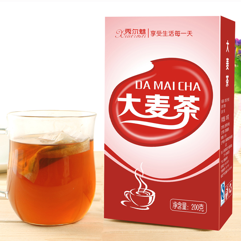 【3盒49元】秀尔魅大麦茶50包 原味烘焙大麦袋泡茶五谷茶产品展示图2