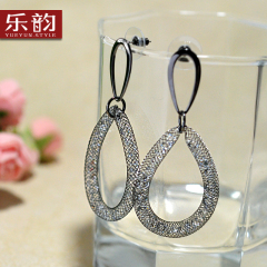 Music jewelry Korea exaggerated retro long stud earrings are hypoallergenic earrings Bohemian big earrings woman