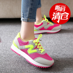 Hero 2016 sheep spring new high with thick-soled platform shoes women sneaker laces running shoes women's shoes