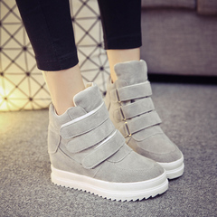 Hero Yang 2015 winter season the new increase in the Korean version of women's shoes platform high shoes casual shoes platform sneakers