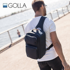 芬兰GOLLA 2015款 单肩斜背单反相机包佳能5D3 70D单肩骑行摄影包