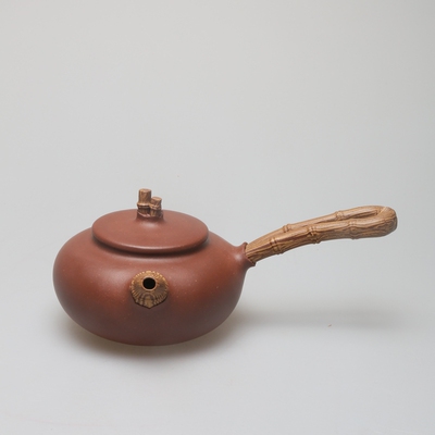 国家级工艺美术师 杨惠英 竹段 345cc 原矿底槽清