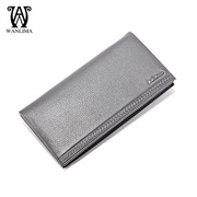 Wanlima/around the horse fall 2015 new men's wallets business long bi-fold men's wallet leather wallet