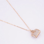 Good keys necklace multi-short necklace long Korea wild fashion jewelry