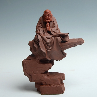 宜兴雕塑名家 沈益新《达摩》