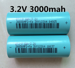 比克3.2v26650磷酸铁锂电池 高倍率充电电池 2600mah电动车电池