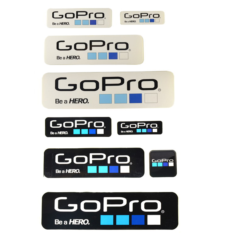 GoPro 贴纸 Hero 4 LOGO贴纸 摄像机标志粘纸 3+头盔贴纸 配件标在类目 3C数码配件, 数码周边, 其它电池中 - 来自Buy2taobao.com提供专业的淘宝代购服务
