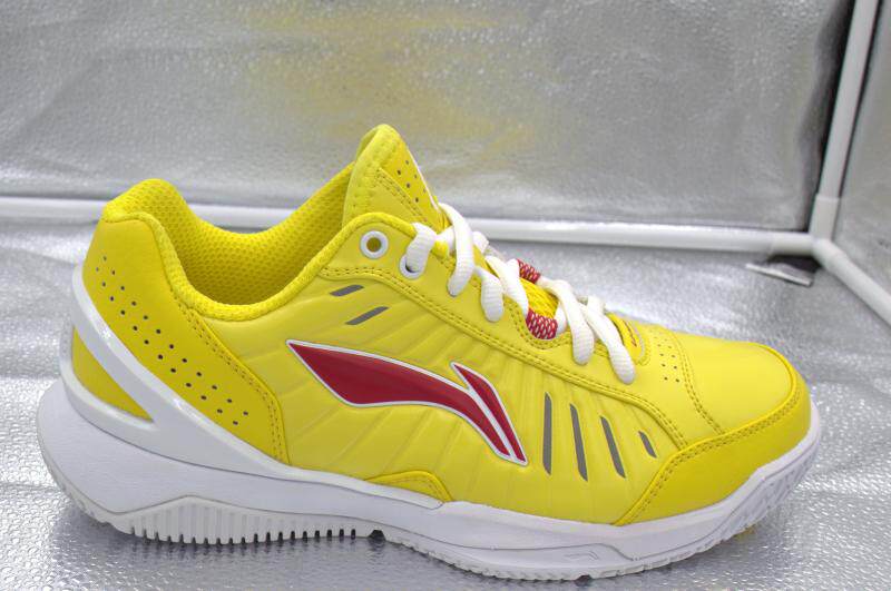 限量稀缺实战李宁赞助cba球员版黄色 金戈低帮专业篮球比赛鞋