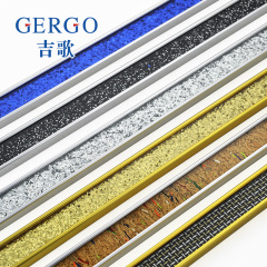 GERGO吉歌马赛克瓷砖背景墙边框装饰条 铝合金属腰线收边条压边条