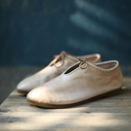 Cotton Linen Clothes With Shoes Original Design Handmade Shoes Retro Literary Style Top Layer Leather Soft Comfortable Sen Women's Shoes Cotton Linen Clothes With Shoes Original Design Handmade Shoes Retro Literary Style Top Layer Leather Soft Comfortable Sen Women's Shoes