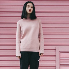 2016冬装新款韩版纯色小高领长袖上衣打底衫简约套头针织衫毛衣女