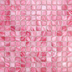 友邦 贝壳马赛克2.0粉色染色贝壳吧台卫生间马赛克背景墙新品特价