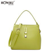 HOWRU 2015 new fashion solid color Tote shoulder bag handbag