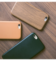 solove素乐iphone6保护套 plus手机壳超薄苹果6外壳超薄皮质/木质