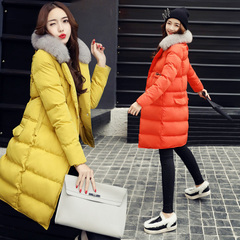 冬季新款棉服女2016新款韩版时尚修身显瘦棉袄西装领字母棉衣外套