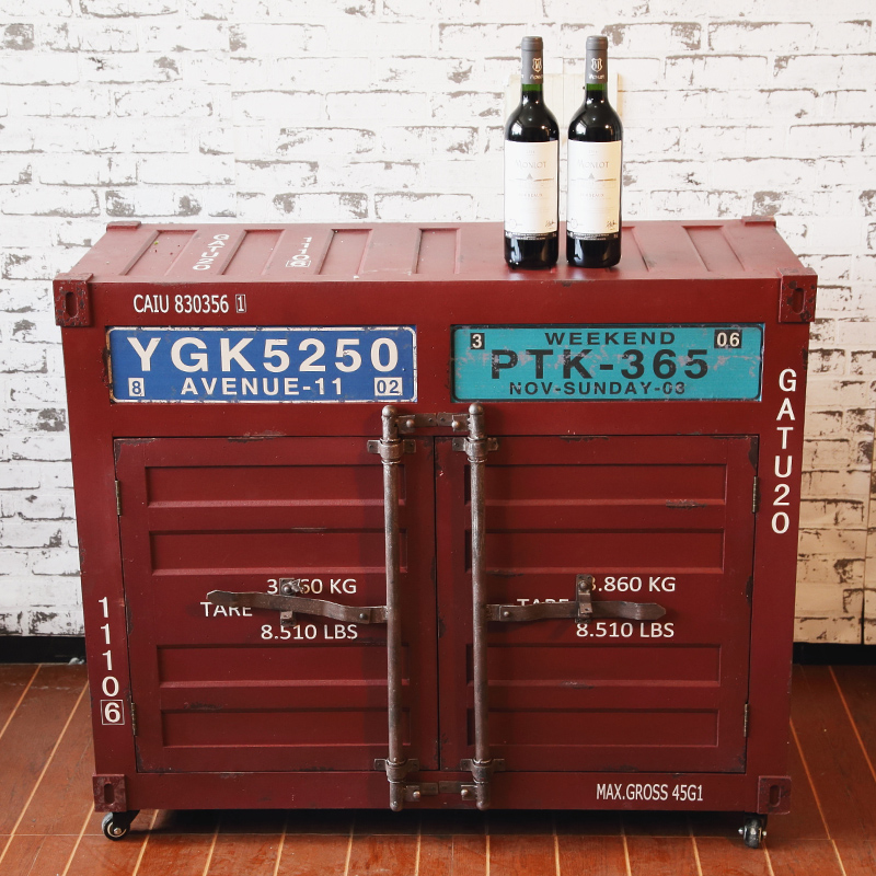 loft装饰柜复古斗柜住宅家具彩色美式集装箱储物柜置物柜收纳|msdalam kategori perabot kediaman, kabinet, kabinet sebelah Meal - dari Buy2taobao.com untuk memberikan perkhidmatan ejen Taobao profesional membeli