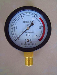 特价 正品YE100带调零装置膜盒压力表气压微压表10Kp非标定制