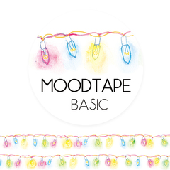 moodtape.BASIC-溢彩。mood原创和纸胶带创意贴纸diy手工手账