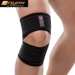 FLYON运动护具 绷带加压护膝  篮球 骑行 防拉伤