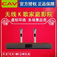 CAV TM12K家庭影院 电视音响客厅无线话筒蓝牙K歌KTV音箱回音壁