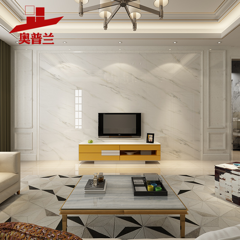 Modern minimalist TV backdrop ceramic tile Crystal Stone a living room home decoration modelling Marble decorate TV Wallin the Decoration main material , Ceramic tile , Tile Walls category - from Buy2taobao.com to provide professional Taobao agent buy service