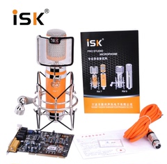 ISK RM-7/RM7专业电容麦克风 录音话筒 YY设备电脑K歌 声卡套装