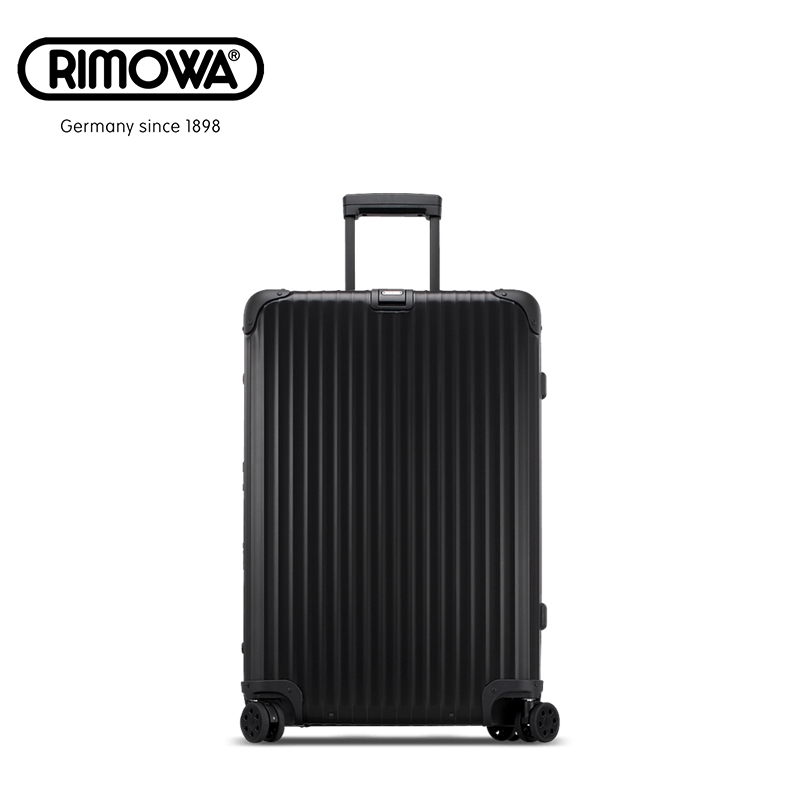 Rimowa TOPAS STEALTH 铝镁合金奢华黑色旅行箱托运箱 28寸